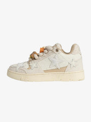 StarryGlide Applique Embroidery Star Skate Shoes