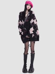 Retro Knitted Loose Cardigan Jacket