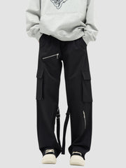 American Fashion Brand Design Straight Pants