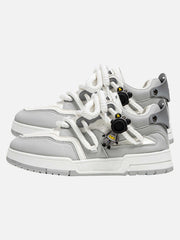 Retro Twine Dirty Braid Board Shoes