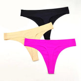 3pcs Ice Silk Thong