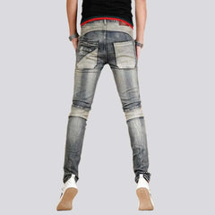 Men's mid-waist jeans