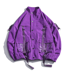 Techwear Pechnical Pockets Waterproof Jacket