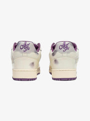 Starry Glide Retro Purple Stars Skate Sneakers
