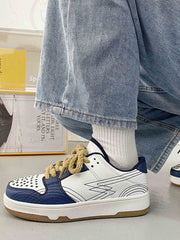 American Retro High Street Hemp Rope Lace-up Board Shoes