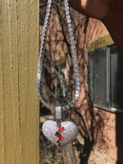 "Broken Heart" Necklace