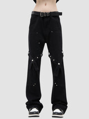 Strappy Straight Leg Pants