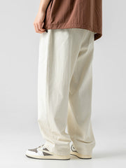 Retro Japanese Cotton Casual Pants