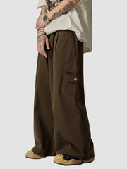 Japanese Loose Fitting Wide Leg Pants