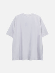 Abstract Portrait Print Tee