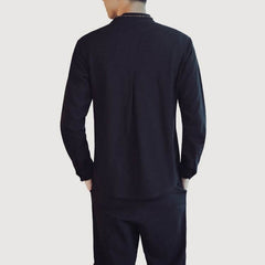 Kezumi Long Sleeve Shirt Black