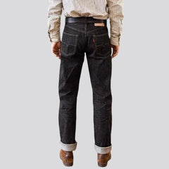 Heavyweight selvedge jeans for men