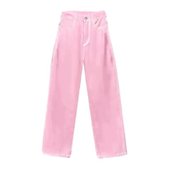 High rise women's jeans pants