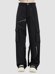 American Fashion Brand Design Straight Pants