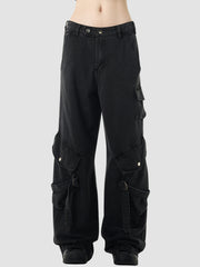 Loose Big Pocket Cargo Pants