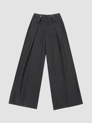 Black Suit Loose Pants