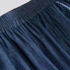 High-waist jean pants for ladies