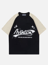 Star Raglan Sleeves Tee