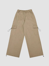 Retro Brown Wide Leg Loose Pants