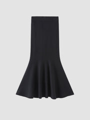 High Waist Fishtail Slim Long Skirt