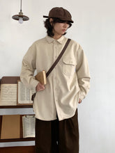 Vintage Woolen Thick Shirt