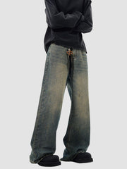 Retro Vintage American Cleanfit Casual Pants