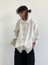 Retro Short-Sleeve Loose Shirt