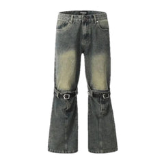 Stylish mid-rise jeans for men