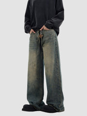 Retro Vintage American Cleanfit Casual Pants