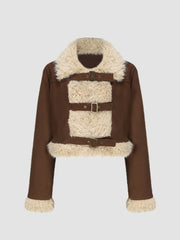 Slim Fit Short Jacket Hip Skirt Woolen Suit