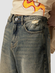 Retro A Type American Pants