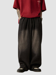Retro Washed Loose Casual Pants