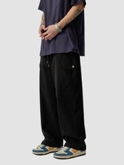 Retro Japanese Loose Straight Pants