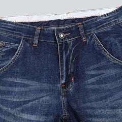 Sanded slim jeans for men