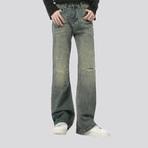 90s grunge style bootcut men's jeans
