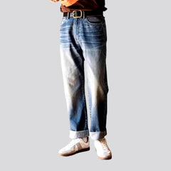 90s high-waist jeans for men