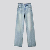 90s sanded jeans for women