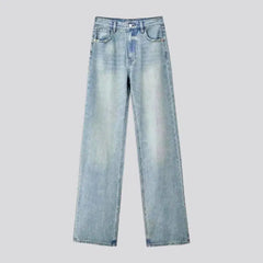 90s sanded jeans for women