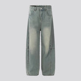 90s style slouchy faded men's jeans