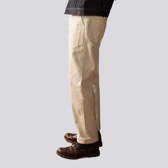 Street monochrome men's jeans pants