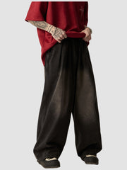Retro Washed Loose Casual Pants