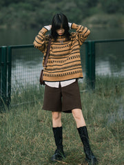 Woolen Five Quarter Pants