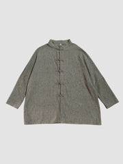 Japanese Style Linen Loose Shirt