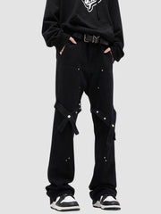 Strappy Straight Leg Pants