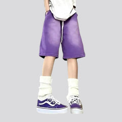 Baggy y2k jeans shorts for ladies