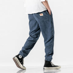 Biraki Corduroy Pants Blue