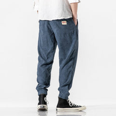 Biraki Corduroy Pants Blue