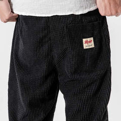 Biraki Corduroy Pants Black