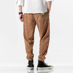 Biraki Corduroy Pants Khaki Brown