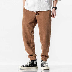Biraki Corduroy Pants Khaki Brown